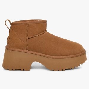 UGG Chestnut Platform Ankle Boots